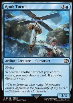 Rook Turret - Magic: The Gathering - FINAL FANTASY (Common) [FIN-69] - JotaCards - Tu Tienda de TCG