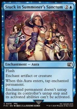Stuck in Summoner's Sanctum - Magic: The Gathering - FINAL FANTASY (Common) [FIN-76] - JotaCards - Tu Tienda de TCG