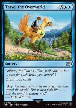 Travel the Overworld - Magic: The Gathering - FINAL FANTASY (Uncommon) [FIN-82] - JotaCards - Tu Tienda de TCG