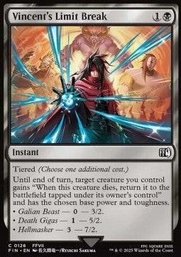 Vincent's Limit Break - Magic: The Gathering - FINAL FANTASY (Common) [FIN-126] - JotaCards - Tu Tienda de TCG