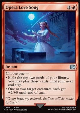 Opera Love Song - Magic: The Gathering - FINAL FANTASY (Uncommon) [FIN-147] - JotaCards - Tu Tienda de TCG