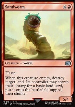 Sandworm - Magic: The Gathering - FINAL FANTASY (Uncommon) [FIN-155] - JotaCards - Tu Tienda de TCG