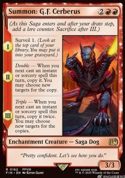 Summon: G.F. Cerberus - Magic: The Gathering - FINAL FANTASY (Rare) [FIN-162] - JotaCards - Tu Tienda de TCG