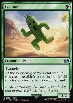 Cactuar - Magic: The Gathering - FINAL FANTASY (Uncommon) [FIN-177] - JotaCards - Tu Tienda de TCG