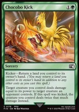 Chocobo Kick - Magic: The Gathering - FINAL FANTASY (Common) [FIN-178] - JotaCards - Tu Tienda de TCG