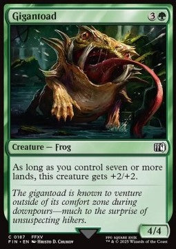 Gigantoad - Magic: The Gathering - FINAL FANTASY (Common) [FIN-187] - JotaCards - Tu Tienda de TCG