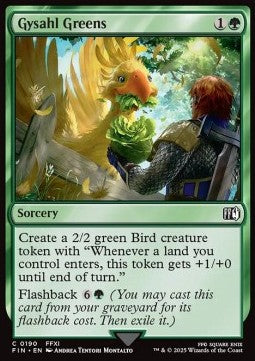 Gysahl Greens - Magic: The Gathering - FINAL FANTASY (Common) [FIN-190] - JotaCards - Tu Tienda de TCG