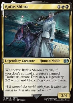 Rufus Shinra - Magic: The Gathering - FINAL FANTASY (Uncommon) [FIN-238] - JotaCards - Tu Tienda de TCG