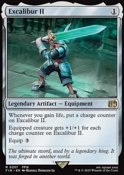 Excalibur II - Magic: The Gathering - FINAL FANTASY (Rare) [FIN-257] - JotaCards - Tu Tienda de TCG