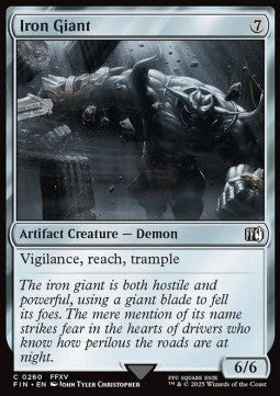 Iron Giant - Magic: The Gathering - FINAL FANTASY (Common) [FIN-260] - JotaCards - Tu Tienda de TCG