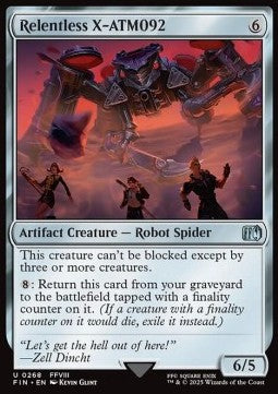 Relentless X-ATM092 - Magic: The Gathering - FINAL FANTASY (Uncommon) [FIN-268] - JotaCards - Tu Tienda de TCG