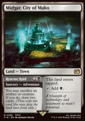 Midgar, City of Mako // Reactor Raid - Magic: The Gathering - FINAL FANTASY (Rare) [FIN-286] - JotaCards - Tu Tienda de TCG
