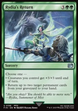 Rydia's Return - Magic: The Gathering - FINAL FANTASY (Uncommon) [FIN-198] - JotaCards - Tu Tienda de TCG
