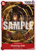 Howling Gab (OP09-006) - Starter Deck: Red Shanks (Common) [ST-23-OP09-001] - JotaCards - Tu Tienda de TCG