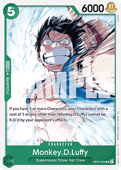 Monkey.D.Luffy (OP07-033) - Starter Deck: Green Jewelry Bonney (Uncommon) [ST-24-OP07-033] - JotaCards - Tu Tienda de TCG