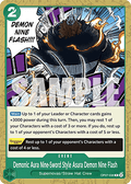 Demonic Aura Nine-Sword Style Asura Demon Nine Flash (OP07-036) - Starter Deck: Green Jewelry Bonney (Rare) [ST-24-OP07-036] - JotaCards - Tu Tienda de TCG