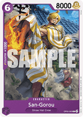 San-Gorou (OP05-065) - Starter Deck: Purple Black Monkey.D.Luffy (Common) [ST-26-OP05-065] - JotaCards - Tu Tienda de TCG