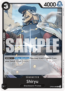 Shiryu (OP09-088) - Starter Deck: Black Marshall.D.Teach (Uncommon) [ST-27-OP09-088] - JotaCards - Tu Tienda de TCG