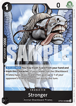 Stronger (OP09-089) - Starter Deck: Black Marshall.D.Teach (Uncommon) [ST-27-OP09-089] - JotaCards - Tu Tienda de TCG