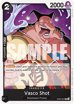 Vasco Shot (OP09-091) - Starter Deck: Black Marshall.D.Teach (Common) [ST-27-OP09-091] - JotaCards - Tu Tienda de TCG