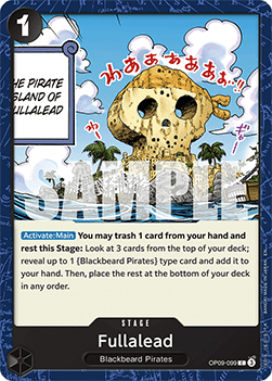 Fullalead (OP09-099) - Starter Deck: Black Marshall.D.Teach (Common) [ST-27-OP09-099] - JotaCards - Tu Tienda de TCG