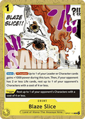 Blaze Slice (OP07-116) - Starter Deck: Green Yellow Yamato (Rare) [ST-28-OP06-116] - JotaCards - Tu Tienda de TCG