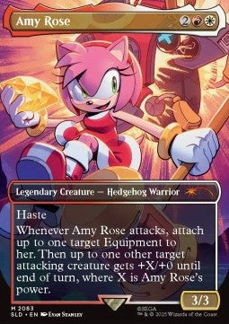 Amy Rose - Secret Lair Drop Series: The Sonic Superdrop (Mythic) [SLDTS-2083] - JotaCards - Tu Tienda de TCG