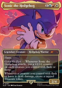 Sonic the Hedgehog - Secret Lair Drop Series: The Sonic Superdrop (Mythic) [SLDTS-2087] - JotaCards - Tu Tienda de TCG