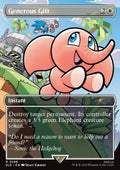 Generous Gift (V.1) - Secret Lair Drop Series: The Sonic Superdrop (Rare) [SLDTS-2088] - JotaCards - Tu Tienda de TCG