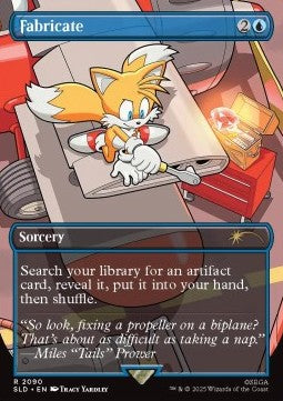 Fabricate (V.1) - Secret Lair Drop Series: The Sonic Superdrop (Rare) [SLDTS-2090] - JotaCards - Tu Tienda de TCG
