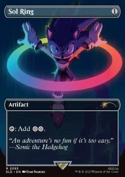 Sol Ring (V.1) - Secret Lair Drop Series: The Sonic Superdrop (Rare) [SLDTS-2093] - JotaCards - Tu Tienda de TCG