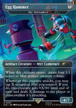 Myr Battlesphere (V.1) - Secret Lair Drop Series: The Sonic Superdrop (Rare) [SLDTS-2097] - JotaCards - Tu Tienda de TCG