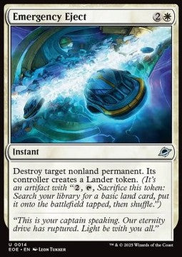 Emergency Eject - Edge of Eternities (Uncommon) [EOE-14] - JotaCards - Tu Tienda de TCG