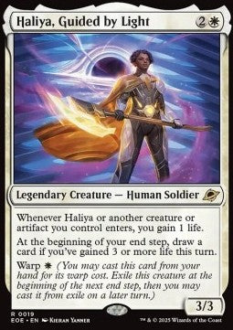 Haliya, Guided by Light - Edge of Eternities (Rare) [EOE-19] - JotaCards - Tu Tienda de TCG