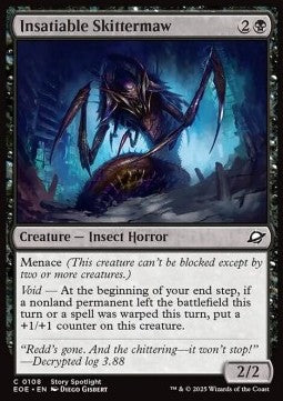 Insatiable Skittermaw - Edge of Eternities (Common) [EOE-108] - JotaCards - Tu Tienda de TCG