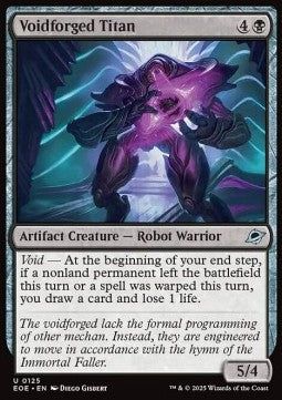 Voidforged Titan - Edge of Eternities (Uncommon) [EOE-125] - JotaCards - Tu Tienda de TCG