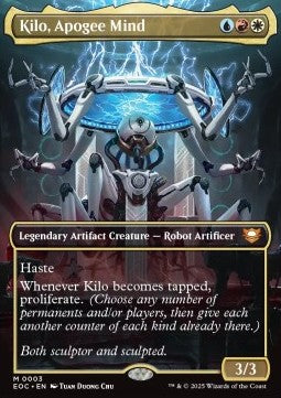 Kilo, Apogee Mind - Commander: Edge of Eternities (Mythic) [EOC-3] - JotaCards - Tu Tienda de TCG