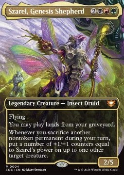 Szarel, Genesis Shepherd - Commander: Edge of Eternities (Mythic) [EOC-4] - JotaCards - Tu Tienda de TCG