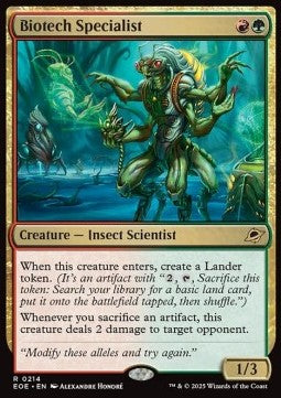 Biotech Specialist - Edge of Eternities (Rare) [EOE-214] - JotaCards - Tu Tienda de TCG