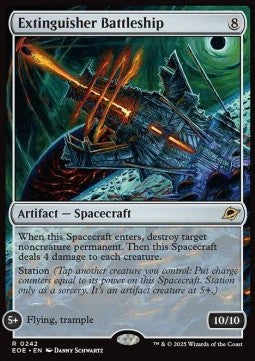 Extinguisher Battleship - Edge of Eternities (Rare) [EOE-242] - JotaCards - Tu Tienda de TCG