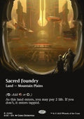 Sacred Foundry (V.1) - Edge of Eternities: Extras (Rare) [XEOE-282] - JotaCards - Tu Tienda de TCG