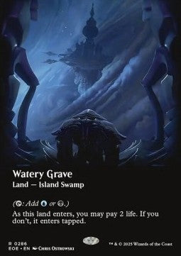 Watery Grave (V.1) - Edge of Eternities: Extras (Rare) [XEOE-286] - JotaCards - Tu Tienda de TCG