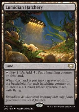 Eumidian Hatchery - Commander: Edge of Eternities (Rare) [EOC-20] - JotaCards - Tu Tienda de TCG