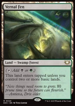 Vernal Fen - Commander: Edge of Eternities (Rare) [EOC-24] - JotaCards - Tu Tienda de TCG