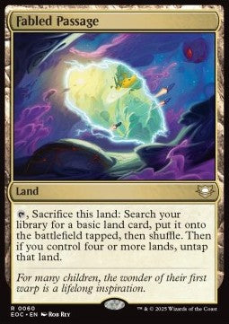 Fabled Passage - Commander: Edge of Eternities (Rare) [EOC-60] - JotaCards - Tu Tienda de TCG