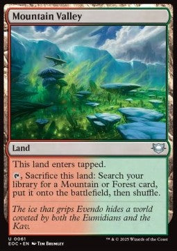 Mountain Valley - Commander: Edge of Eternities (Uncommon) [EOC-61] - JotaCards - Tu Tienda de TCG