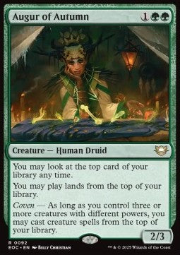 Augur of Autumn - Commander: Edge of Eternities (Rare) [EOC-92] - JotaCards - Tu Tienda de TCG