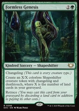 Formless Genesis - Commander: Edge of Eternities (Rare) [EOC-96] - JotaCards - Tu Tienda de TCG