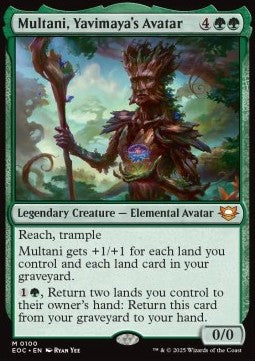 Multani, Yavimaya's Avatar - Commander: Edge of Eternities (Mythic) [EOC-100] - JotaCards - Tu Tienda de TCG