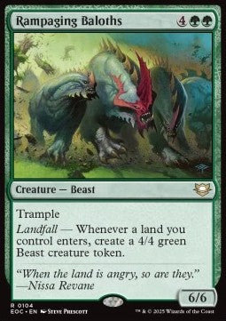 Rampaging Baloths - Commander: Edge of Eternities (Rare) [EOC-104] - JotaCards - Tu Tienda de TCG
